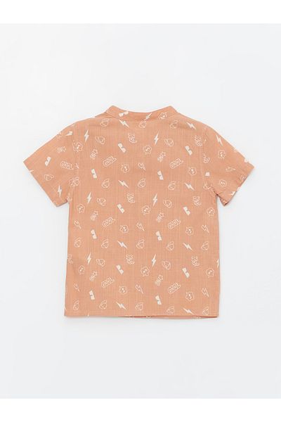 LC Waikiki Magnificent Collar Short Sleeve Baby Boy T-Shirt