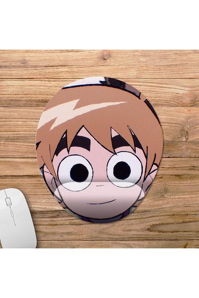 Pixxa لوحة ماوس للكاحل من Scott Pilgrim - موديل 1 بيضاوي