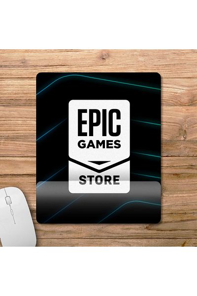 Pixxa Epic Games Store موديل لوحة ماوس مع مسند للمعصم - 3