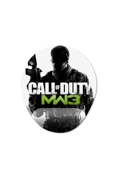 Pixxa لوحة ماوس للكاحل من Call of Duty Modern Warfare 3 - موديل بيضاوي واحد