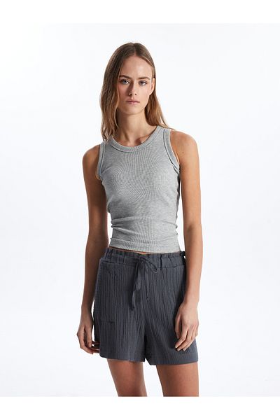 LC Waikiki Comfortable Molded Women's Shorts with Elastic Waist