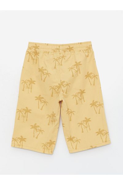 LC Waikiki Boy's Shorts - Patterned and Elastic Waist