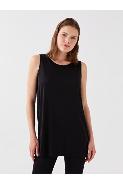 LC Waikiki Γυναικείο Σετ μαγιό μονόχρωμο χιτζάμπ με λαιμόκοψη