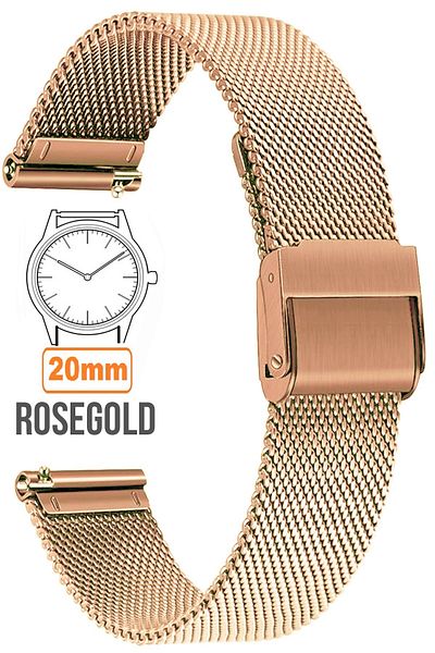 COBRA سوار ساعة من الخيزران المعدني السميك مقاس 20 مم متوافق مع ساعة Fossil-Welder-Casio-Seiko-Omega-Armani