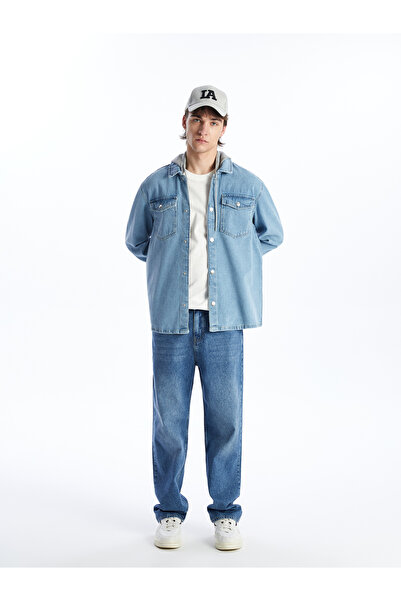 LC Waikiki Standart Kalıp Erkek Jean Ceket