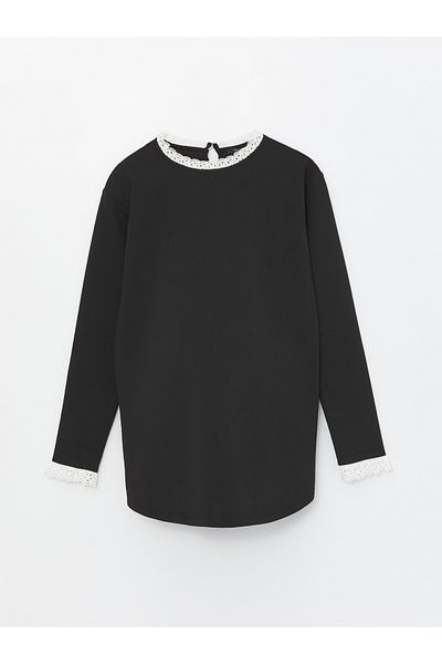 LC Waikiki Obyčejná těhotenská mikina od Crew Neck
