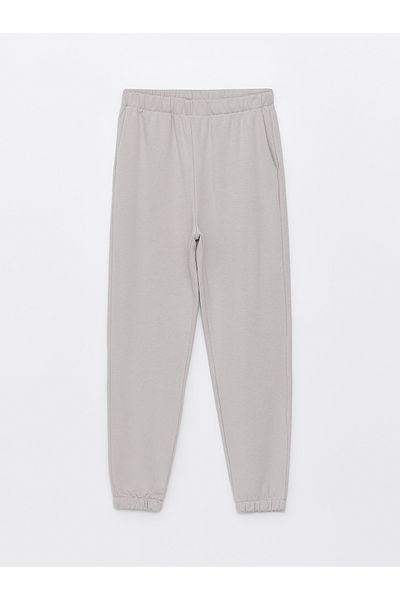 LC Waikiki Women's Jogger Sweatpants - Straight Cut with Elastic Waist