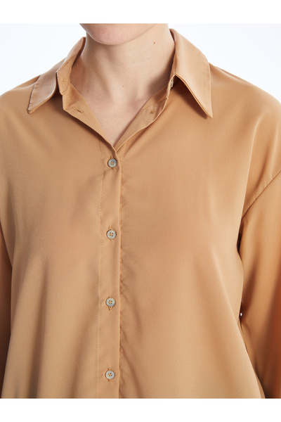 LC Waikiki Oversize dámská tunika - obyčejný dlouhý rukáv