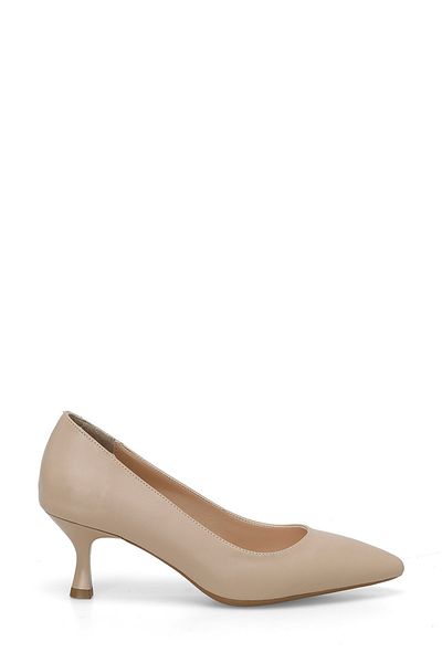 Polaris 323047.Z 4FX Beige Heeled Women's Shoes