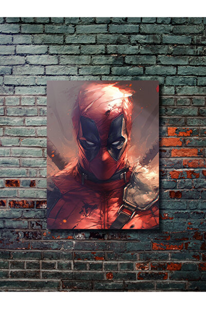 ZNC Deadpool - Marvel - Dizi, Film ve Karakter Özel Tasarım Poster Serisi, Eş...