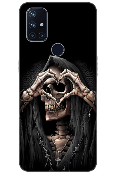 Oneplus Nord N10 5G (BE2029) Uyumlu Kılıf Desen Baskılı Silikon İskelet STK:6...
