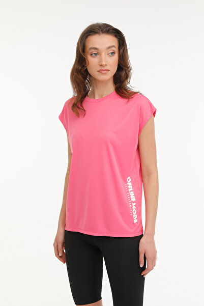 Kinetix WL ASTERIA 11MDK408 4FX Fuşya Kadın Kısa Kol T-Shirt