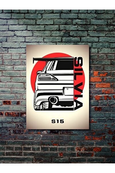 ZNC Nissan Silvia S15 - Αφίσες μοτοσικλέτας μοναδικής σχεδίασης, αφίσα από χα...