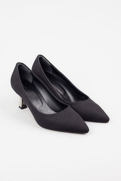 Adım Adım Women's Black Color Heeled Shoes