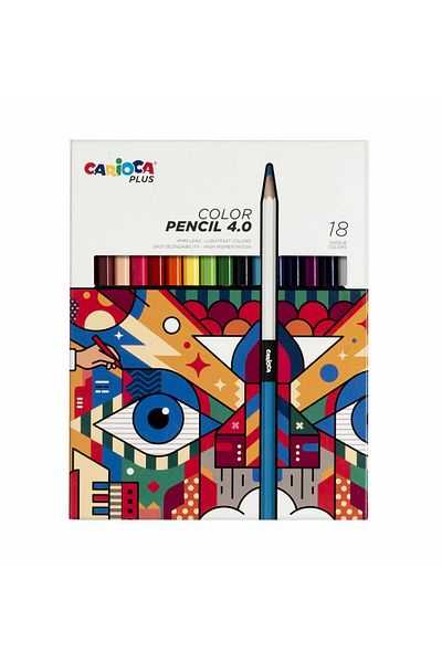 CARIOCA CARİOCA PLUS 4.0 DRY PAINTING PEN 18 PIECES