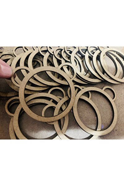 guluslazerkesim 10 ADET AHŞAP AYICIK DESENLİ İP DOLAMAK İÇİN UYGUN HAM AHŞAP ...