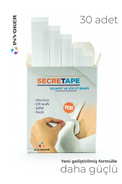 INVOKER Kıyafet Sabitleme Ve Vücut Bandı Vücut İçin Kıyafet Yapıştırma Bandı ...