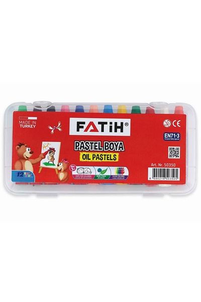Fatih King Size 12 Color Pastel Paint with Bag