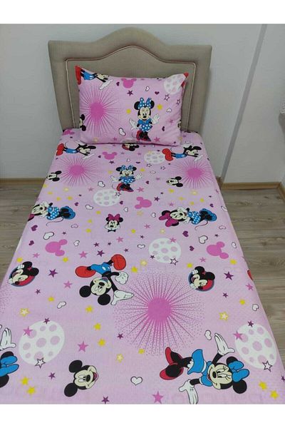 Garden Home Single Ranforce Fabric Fitted Sheet Set
