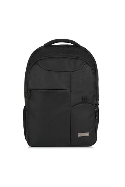Vegmann 15.6 Inch Laptop Compatible Black Laptop Bag Backpack