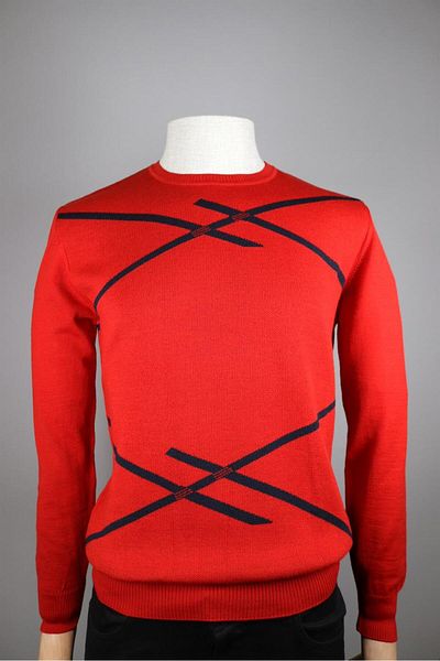 Nehir 234102501 RIVER O-COLLAR KNITWEAR RED