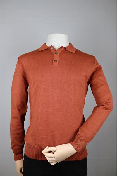 Nehir 234500106 NEHİR BASIC POLO KNITWEAR TILE