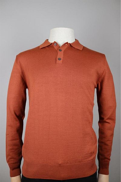 Nehir 234500106 NEHİR BASIC POLO KNITWEAR TILE