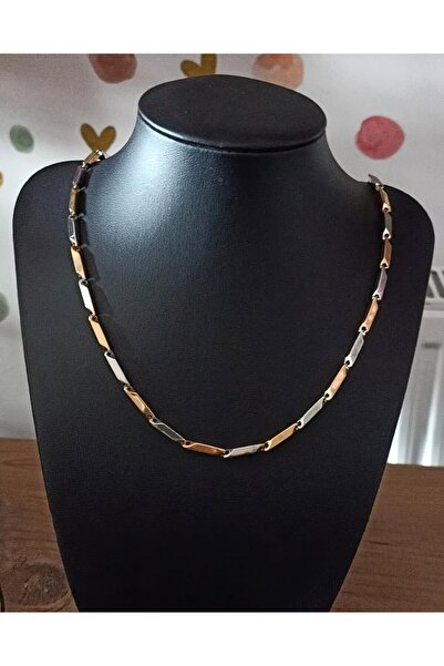 FG KONNİCHİWA الفولاذ المقاوم للصدأ للجنسين مكعب مثلث نموذج 2 لون عزر قلادة