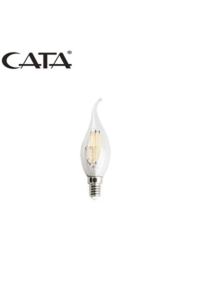 Cata CT 4063 6 W Kıvrık Led Ampül Amber E14 Duy