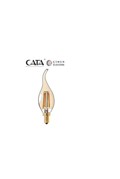 Cata 10 ADET CATA CT 4281 4W Rustik Led Ampul 2700K Amber