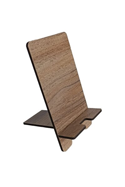 Next Craft Telefon Tutucu Aparatı Sabitleyici Masa Üstü Ahşap Telefon Tutacağ...