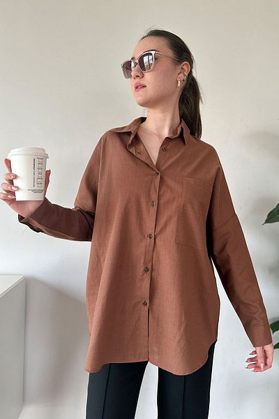 CİDDE Women's Linen Shirt