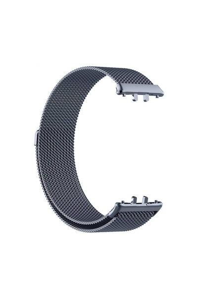 UnDePlus Samsung Galaxy Fit 3 Kordon Milano Loop Metal Kordon Gri