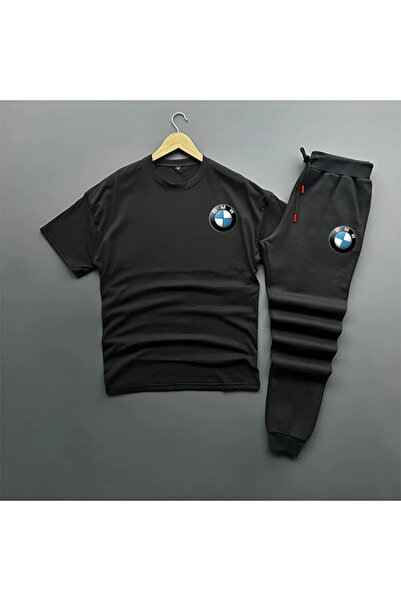 LİNNA WEAR TRIAC ȘI HORACET OVERSIZE DE NOUL SEZON SET 2 PIECE IMPRIMAT BMW