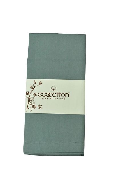 Ecocotton Μαξιλαροθήκη Πράσινη 50*70 cm