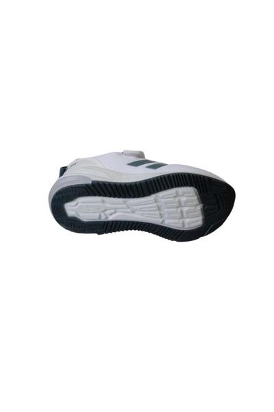 Kinetix KINETIX Boy's White Navy Blue Mesh Velcro Lighted Casual Sneakers