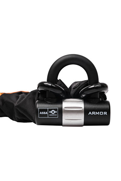 Armor 780mv 10x10 Cm Boy 12 Mm Çapında Motosiklet Disk Kilidi Kelepçeli Çelik U-bar