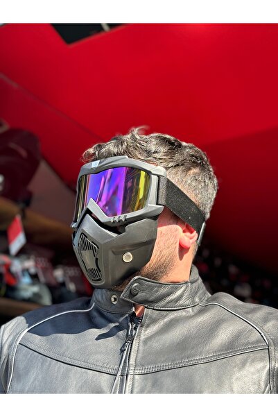 IXANN Motosiklet Jet Maske, Maske, Jet Maske