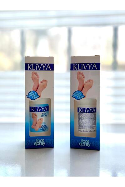 KLİVYA AYAK BAKIM SPREYİ KOKU-KAŞINTI-AYAK BAKIMI 50 ML 2’Lİ SET