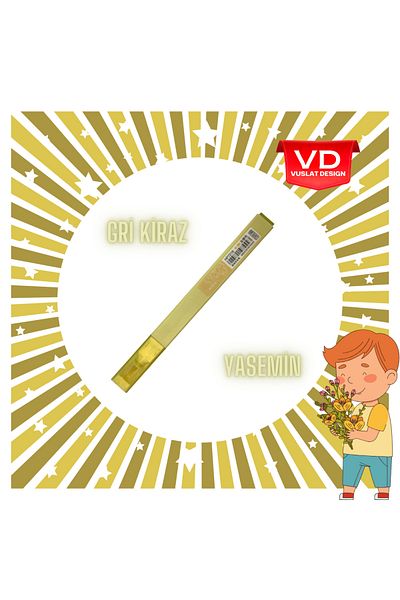 Vuslat Design Scented Highlighter Flower Scented Brush Tip Pen Highlighter Marker Pen