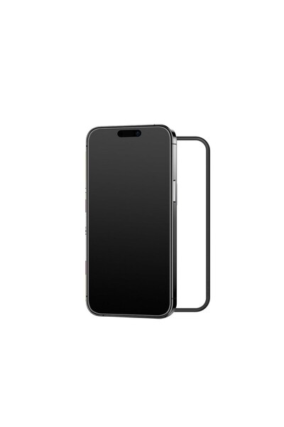 İphone 15 Uyumlu MATE parmak izi bırakmayan ekran koruyucu Jelatin