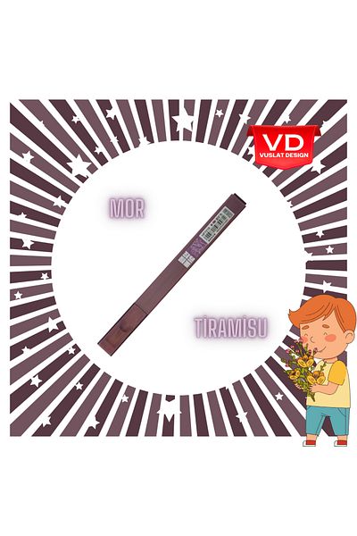 Vuslat Design Scented Highlighter Flower Scented Brush Tip Pen Highlighter Marker Pen