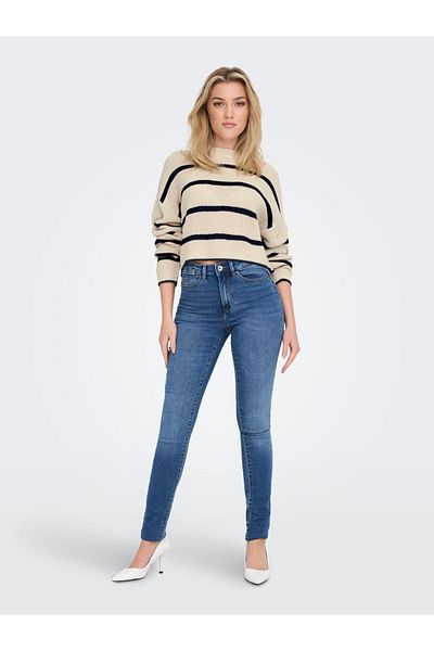 ONLY Pulover cu croi REGULAR FIT, gât rotund și umeri lăsați 15284453