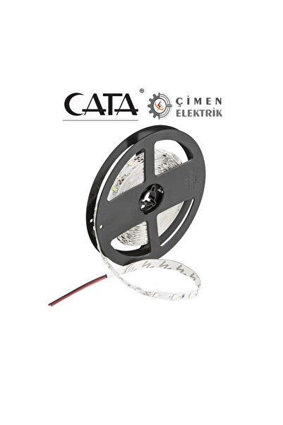Cata 5 METRE CATA CT 4487 10 Çip Dış Mekan Şerit Led Beyaz 12 V