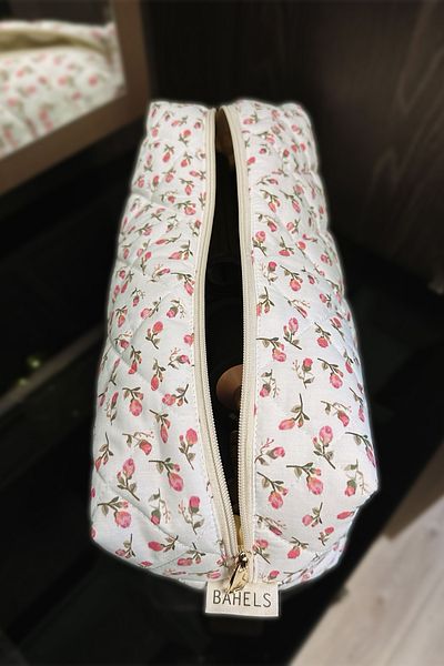 BAHELS Чанта Viral Pattern XL Size, пътна чанта за всички видове стилизиране на коса