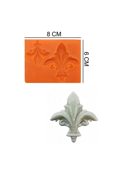 Butedo Barok Silikon Şeker Hamuru, Sabun, Mum Kalıp