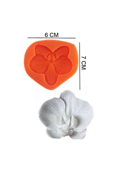 Butedo Orkide Silikon Şeker Hamuru, Sabun, Mum Kalıp