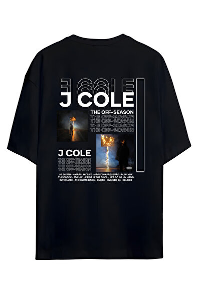 Adrift J Cole - Tricou oversize unisex în afara sezonului - Proiectat