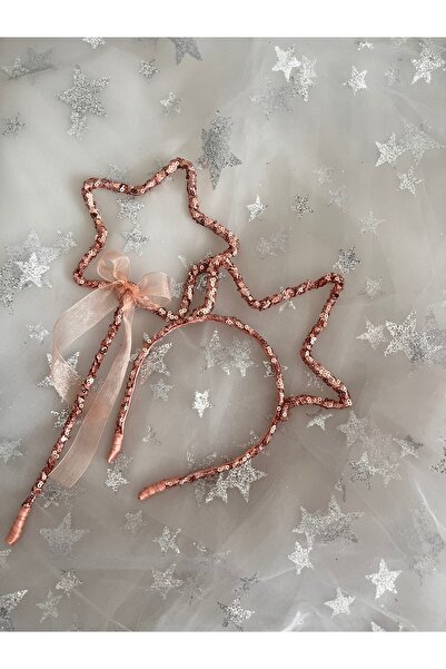 SAKLIDESİGN طقم عيد ميلاد للأطفال مكون من قطعتين من تاج الأميرة ووصلة الأميرة...