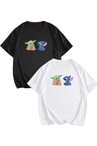 PERISENSE Unisex, femei, bărbați, design, extraterestru, dublu imprimat, comb...